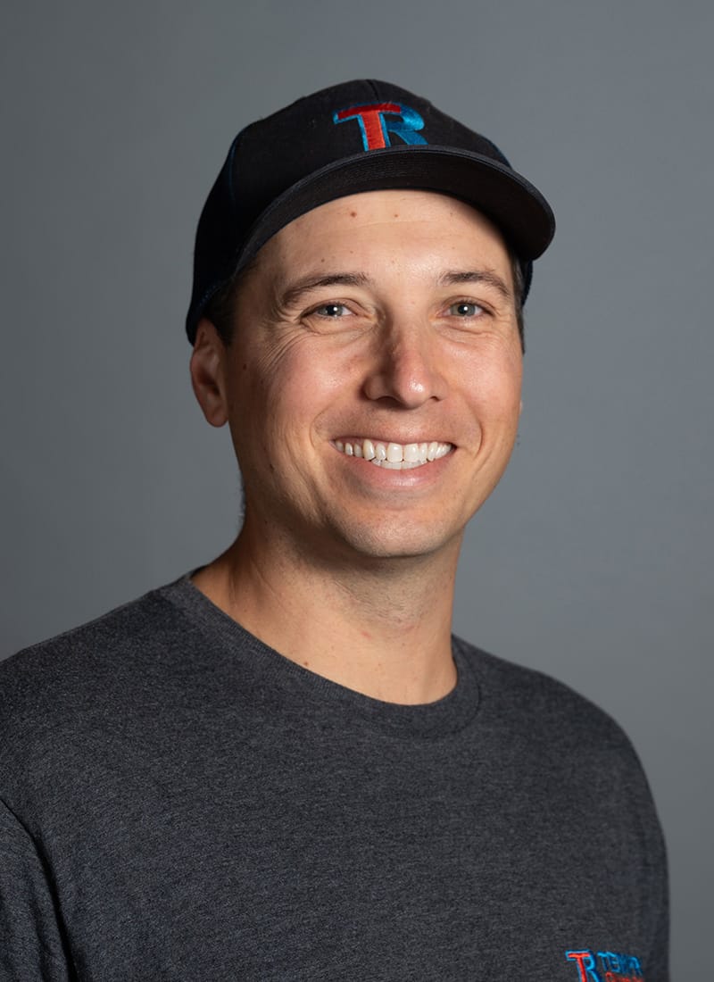 Portrait of Mike, a professional team member at Temprite, smiling for a staff photo