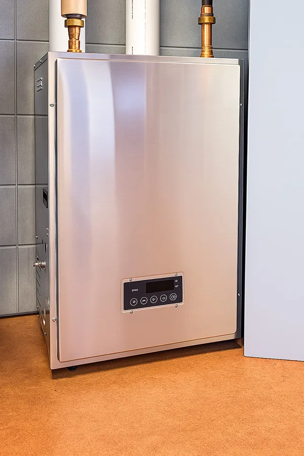 A tankless water heater